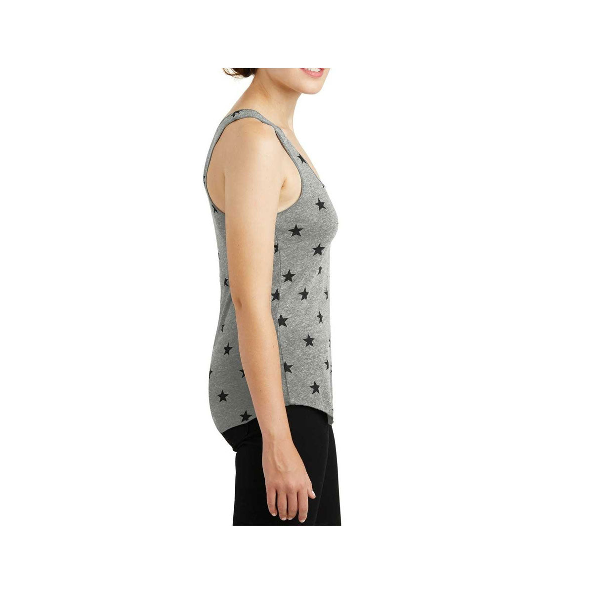 Alternative Apparel Women's Printed Meegs Racer Tank
