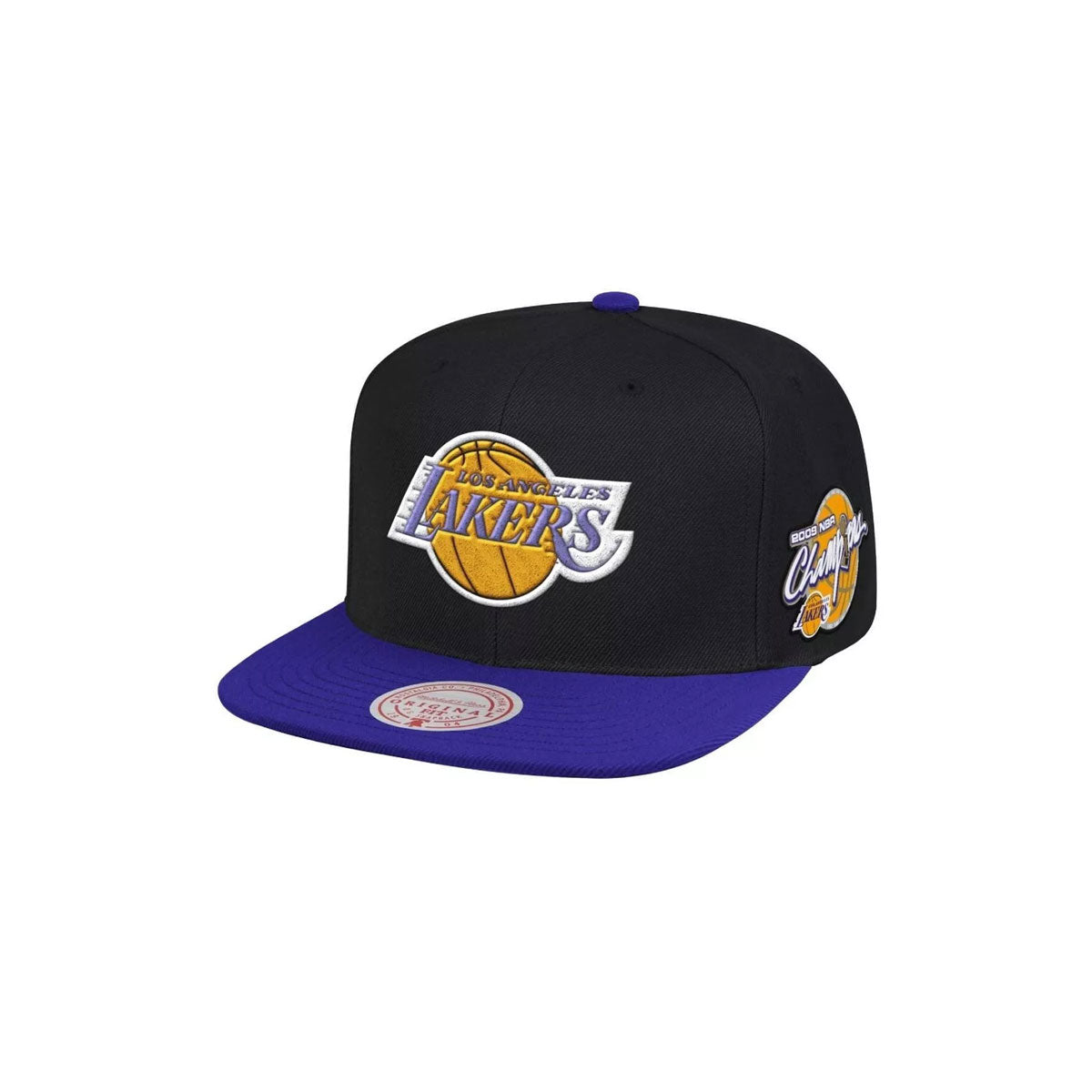 Mitchell & Ness Los Angeles Lakers Patches 2 Tone HWC Hat 'Purple'