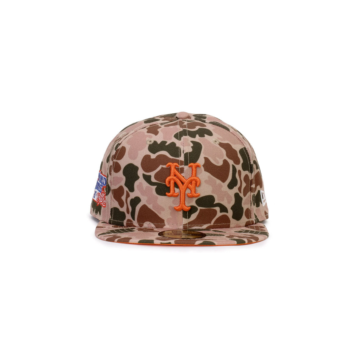 New Era New York Mets Duck Camo World Series 1986 Patch 59FIFTY Fitted Hat