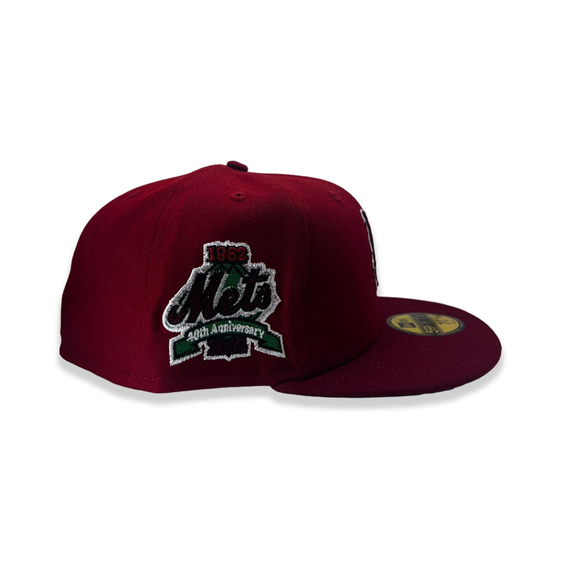 New Era New York Mets 40th Anniversary 1962-2002 Patch 59Fifty Fitted