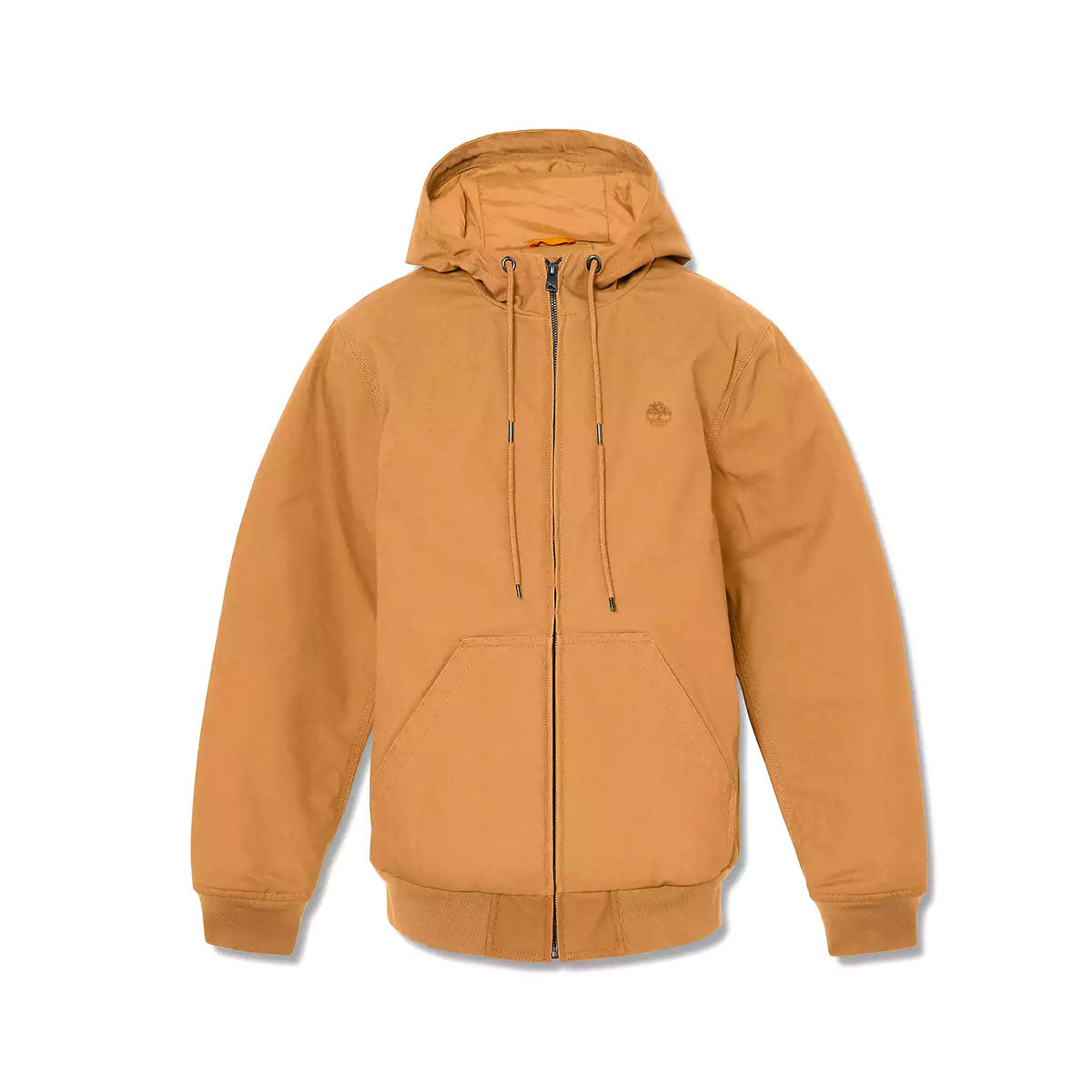 Timberland Men's Insulated Canvas Hooded Bomber Jacket