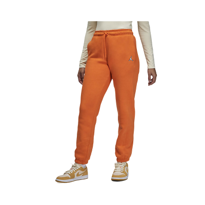 Air Jordan Women's Brooklyn Fleece Pants Orange