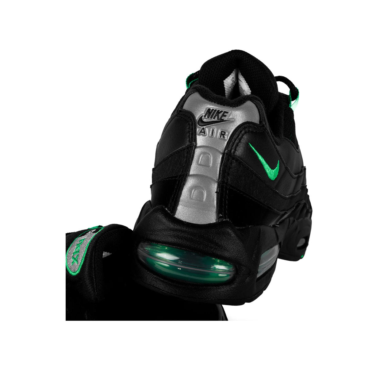 Nike Men's Air Max 95 OG Big Bubble Black Green Shock