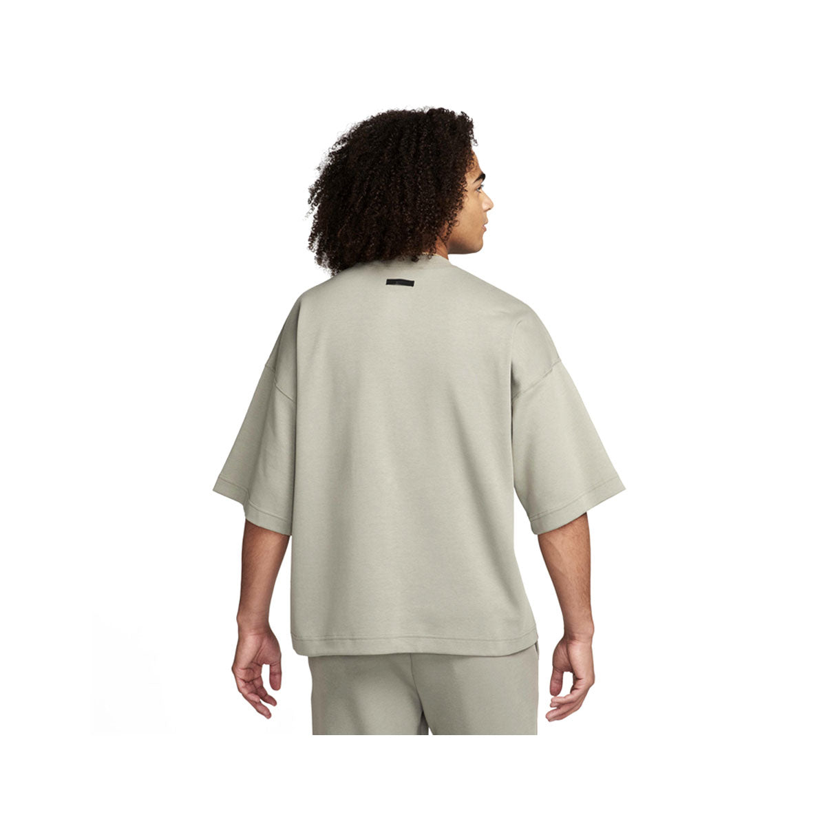 Nike Men's Sportswear Tech Fleece Re-Imagined Oversized Short-Sleeve Sweatshirt