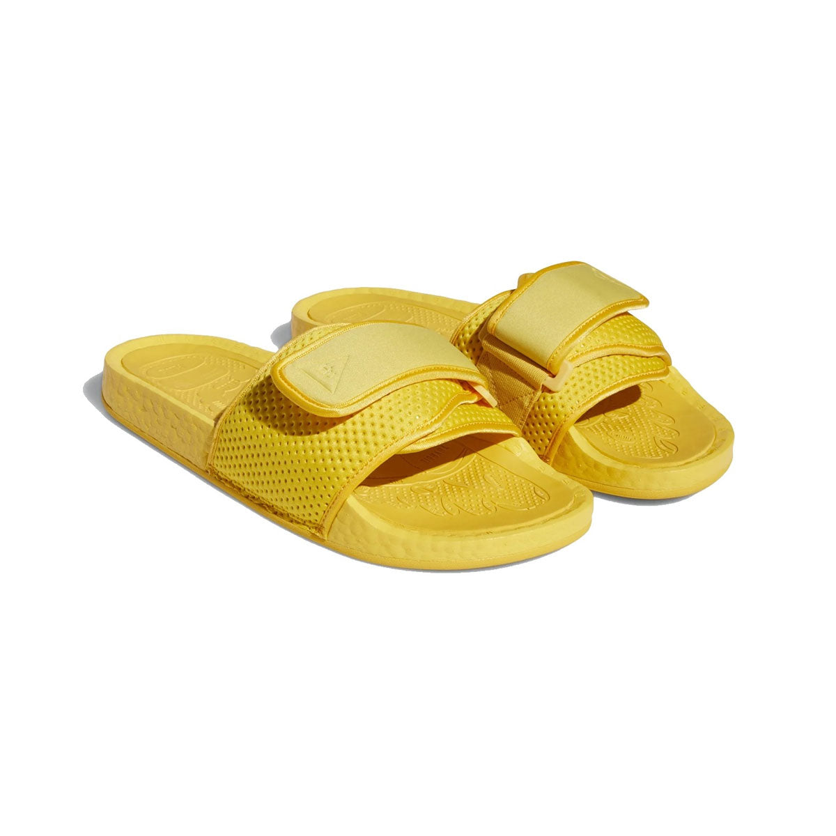 Adidas x Pharrell Williams Boost Slides H04407 Bold Gold SZ 4-12