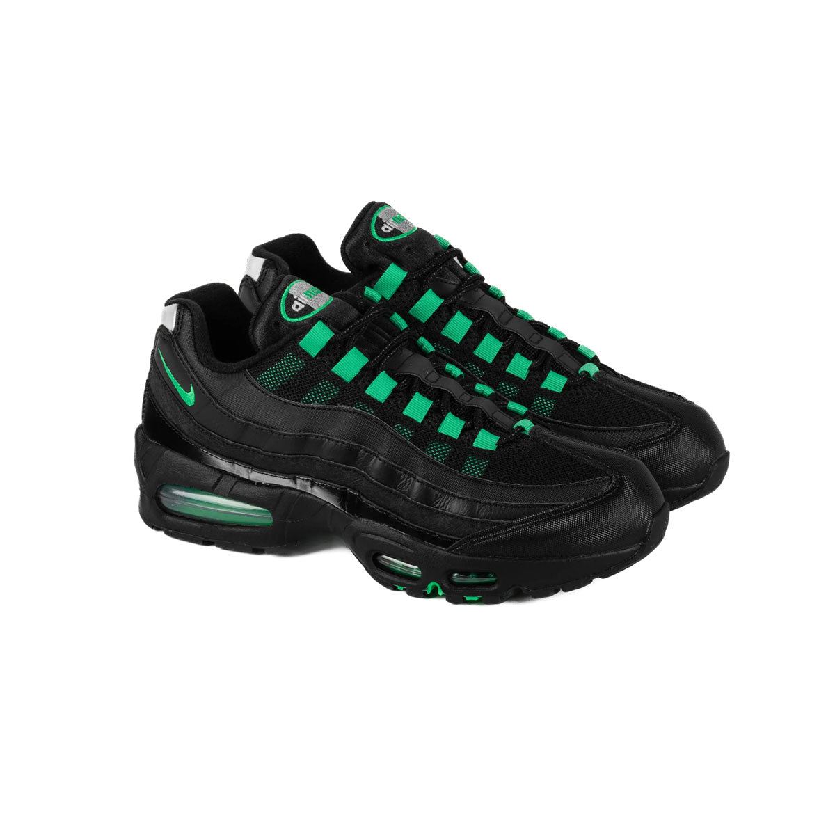 Nike Men's Air Max 95 OG Big Bubble Black Green Shock