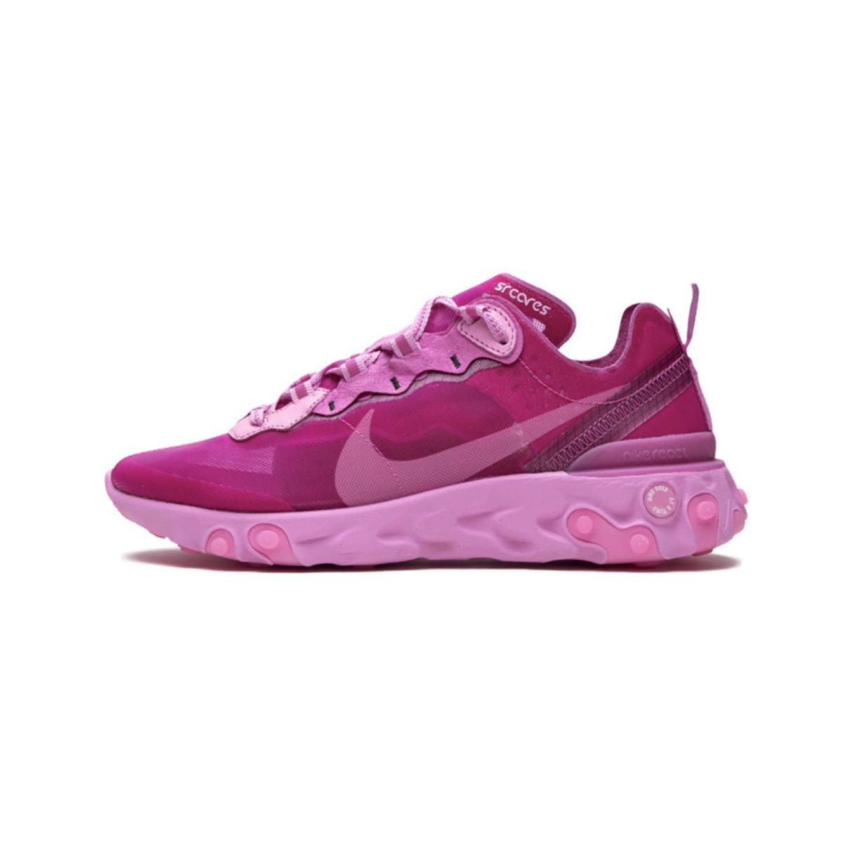 Nike Men's React Element 87 Sneaker Room Breast Cancer Awareness