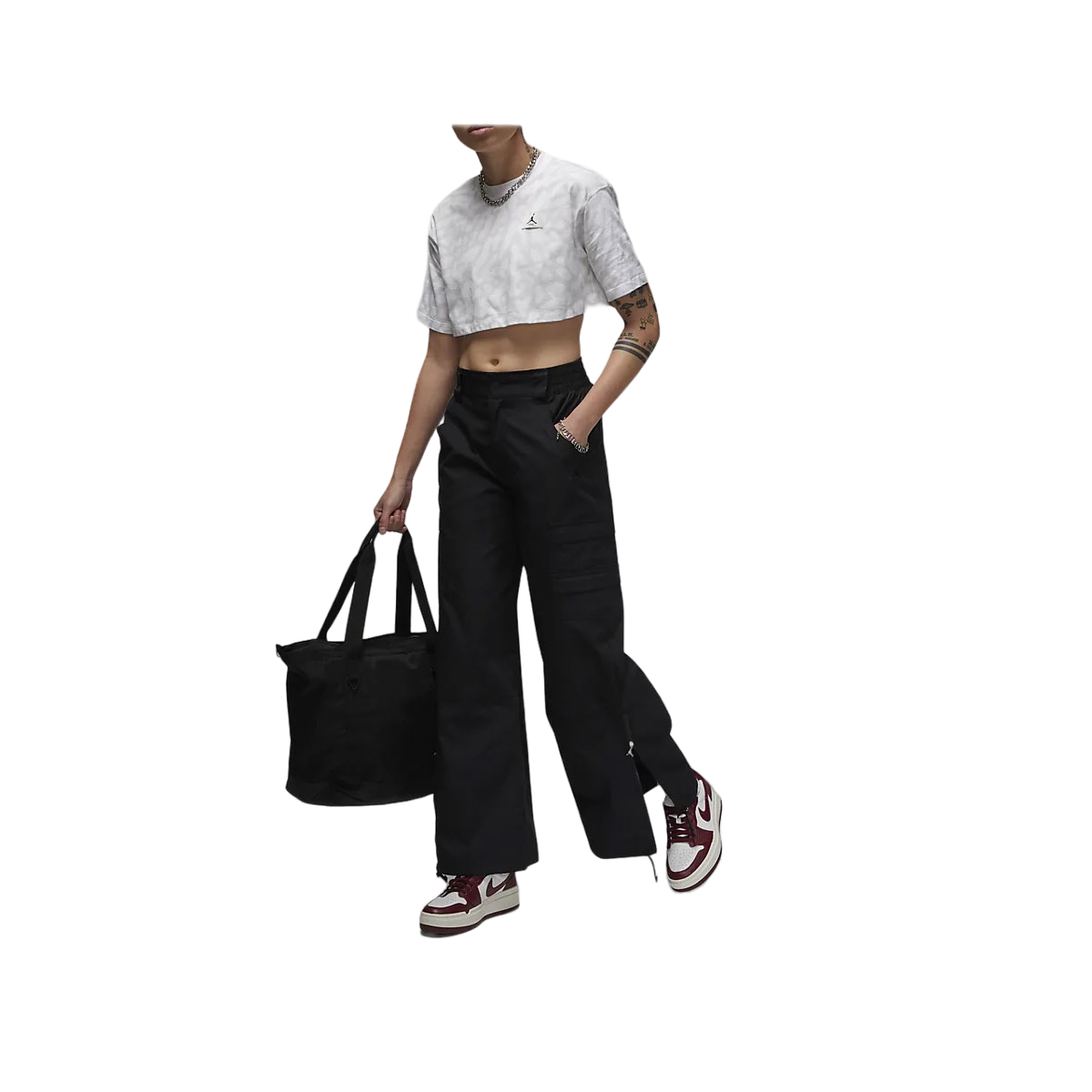 Air Jordan Women's Cropped Graphic T-Shirt