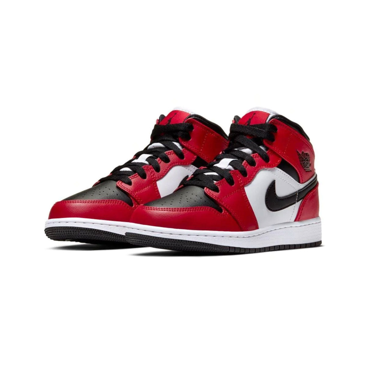 Air Jordan 1 Mid GS Chicago Black Toe