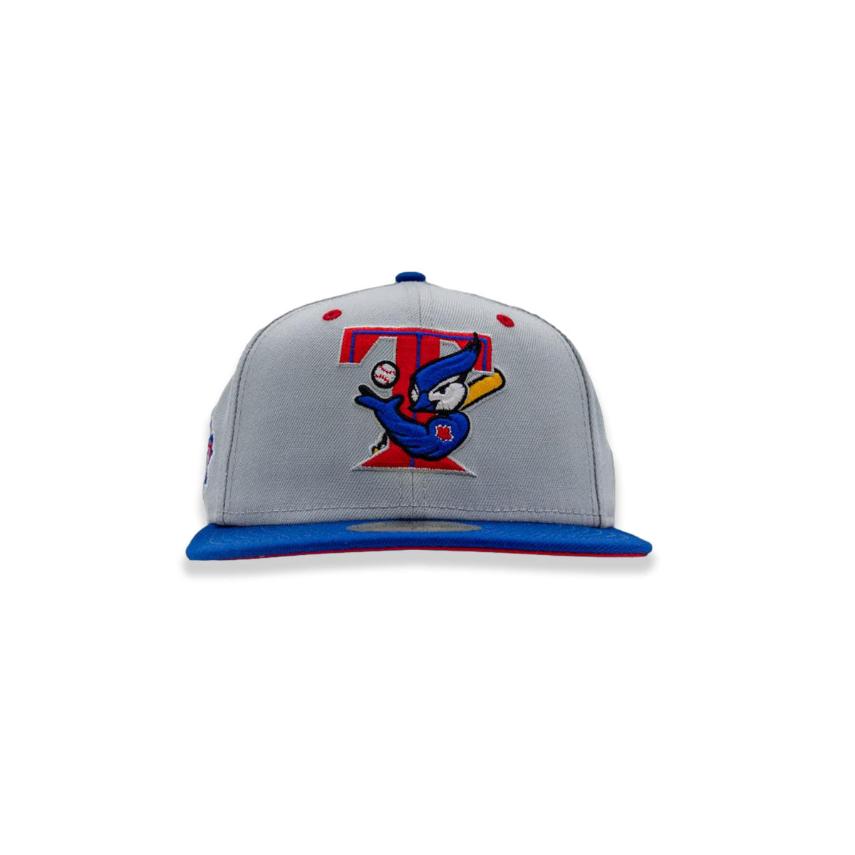 New Era Gray Series Toronto Blue Jays Side Patch 59FIFTY Fitted Hat