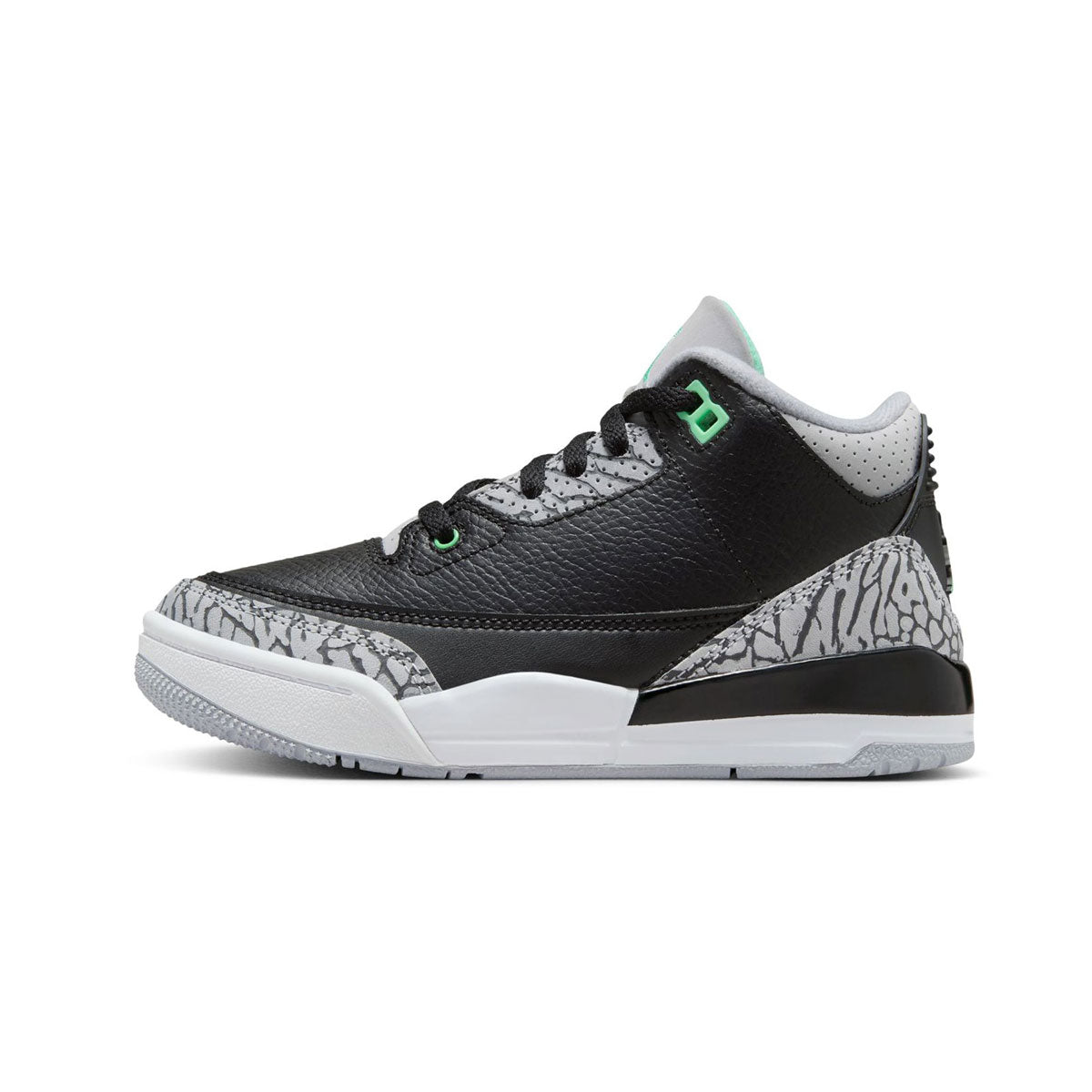 Air Jordan 3 Retro Green Glow (PS)