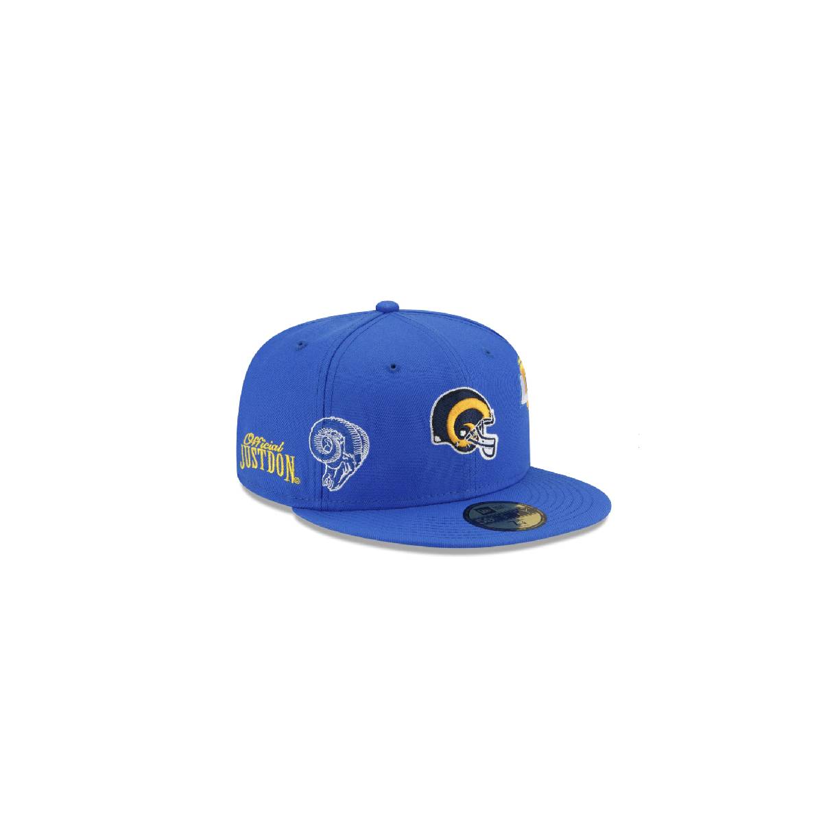 New Era 59Fifty Just Don x Los Angeles Rams Fitted Hat Royal Blue