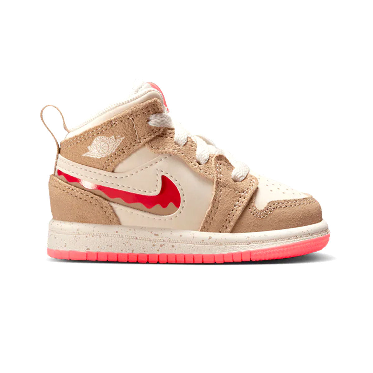 Air Jordan 1 Mid SE Toddler 'Fusion Red'