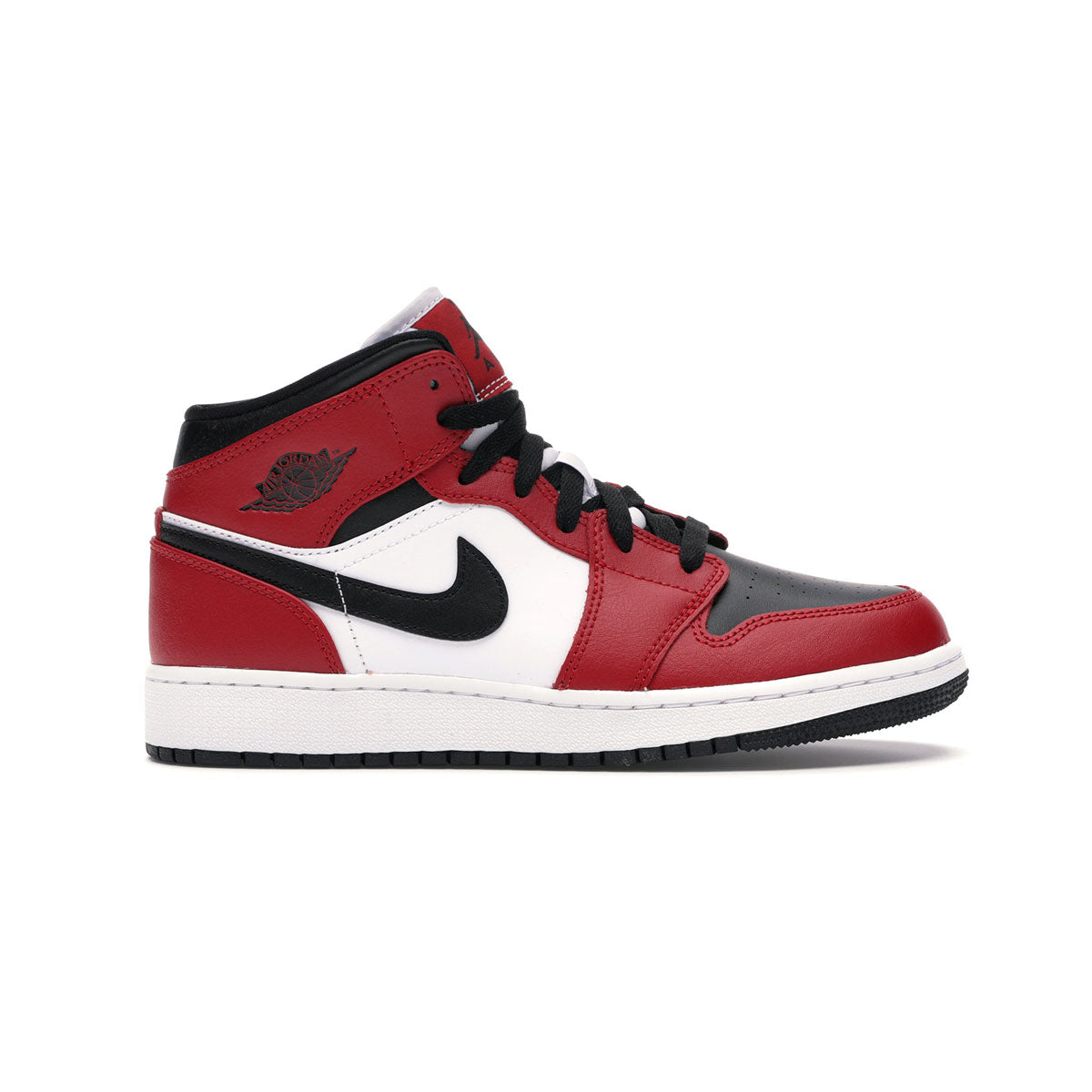 Air Jordan 1 Mid GS Chicago Black Toe