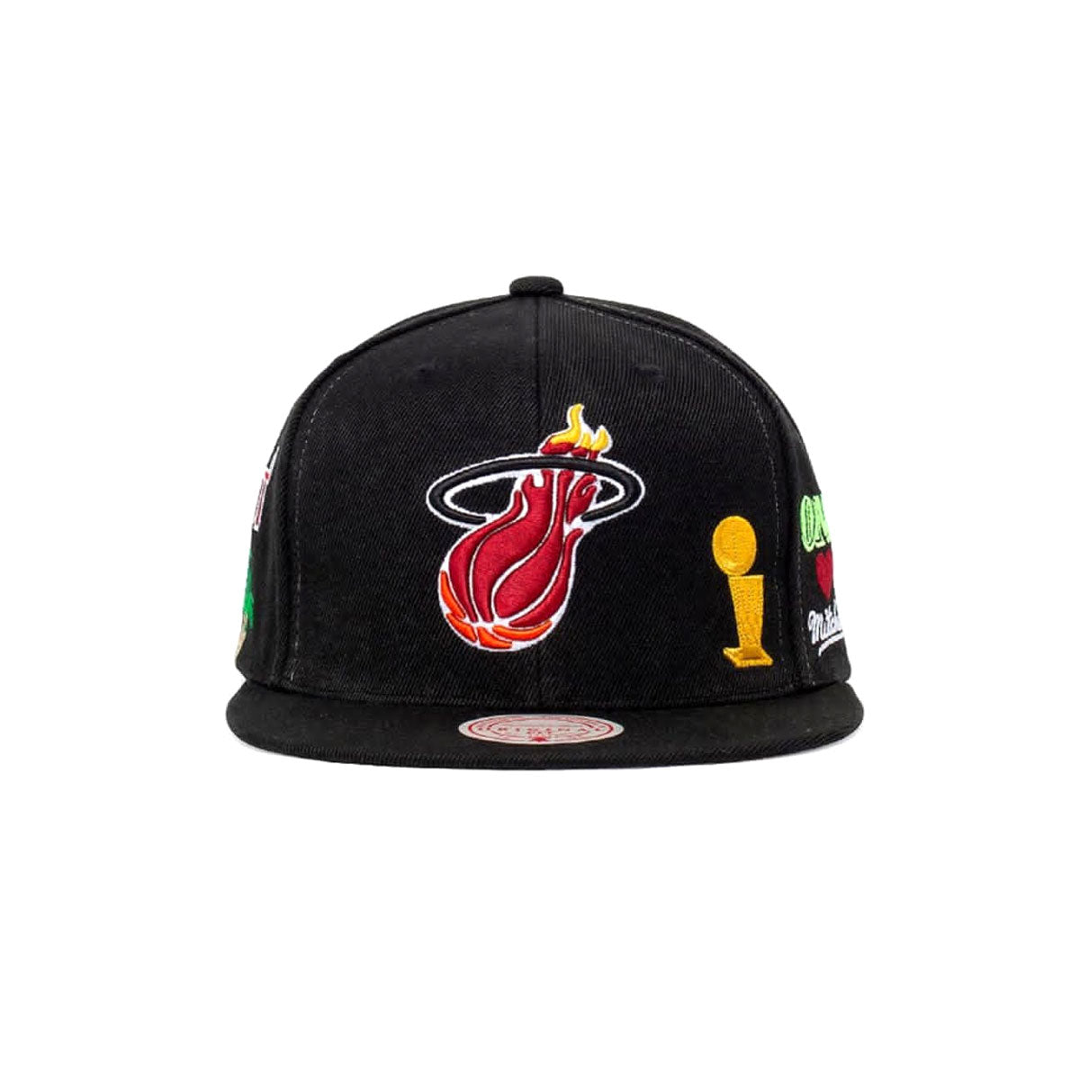 Mitchell & Ness Men's Miami Heat Hyperlocal Snapback Hat