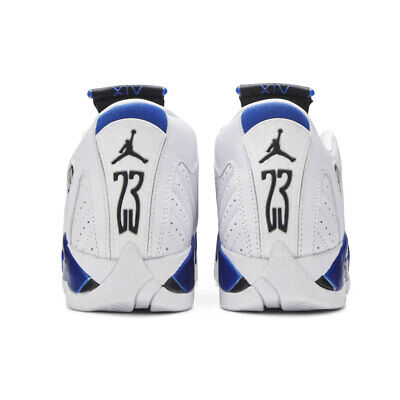 Air Jordan 14 Retro White Hyper Royal (GS)