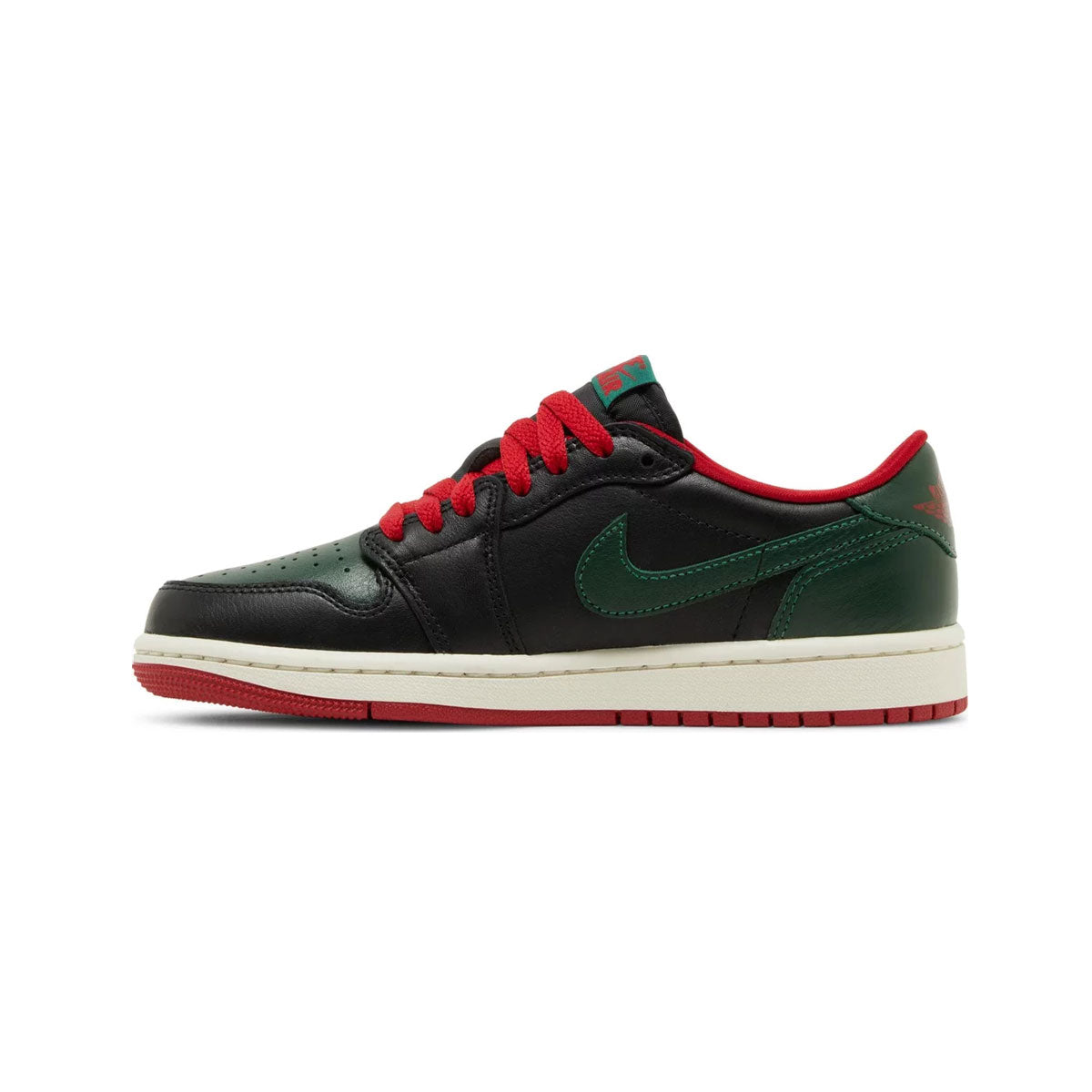 Air Jordan 1 Retro Low OG Gorge Green Varsity Red Women's