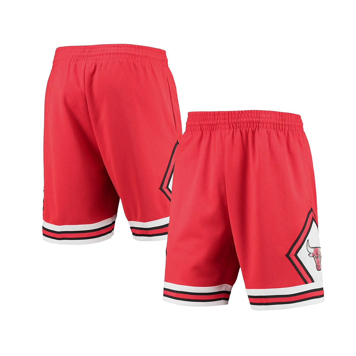 Mitchell & Ness Mens 75th Anniversary Chicago Bulls Swingman Shorts