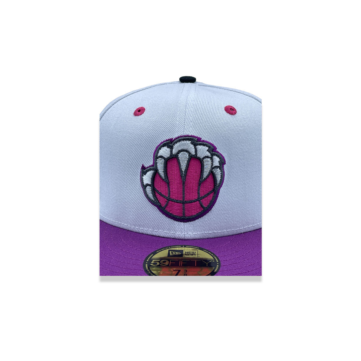 New Era 59Fifty Memphis Grizzlies 75th Anniversary Patch Fitted Hat White