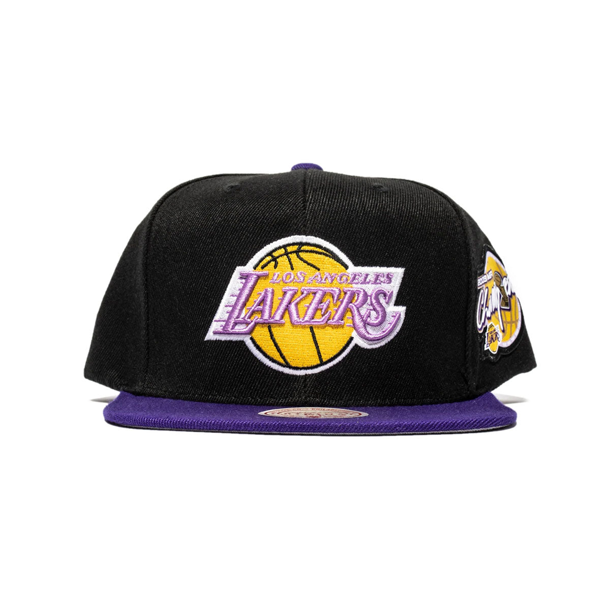 Mitchell & Ness Los Angeles Lakers Patches 2 Tone HWC Hat 'Purple'