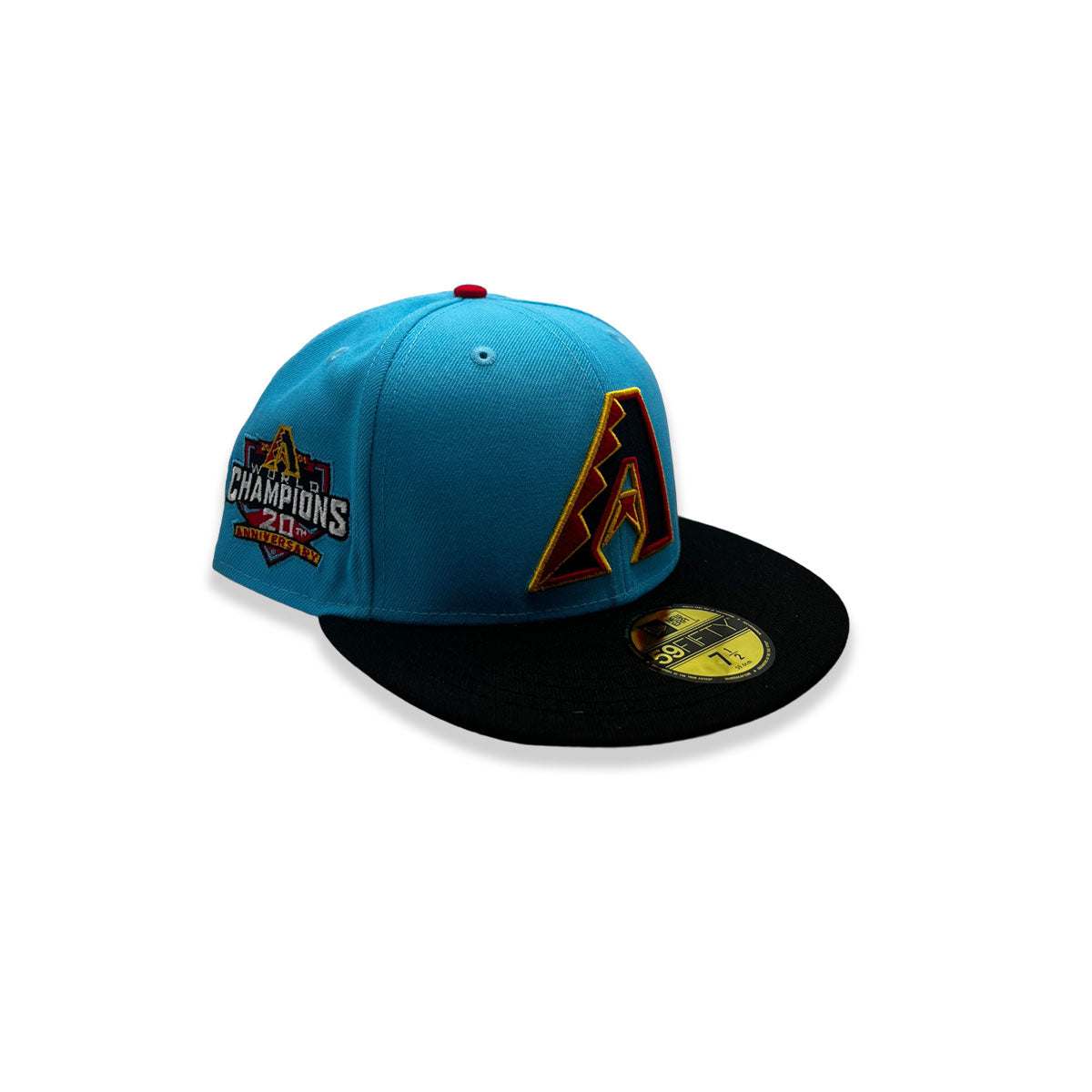 New Era Arizona Diamond Backs 20th Anniversary World Champions Patch 59Fifty Fitted