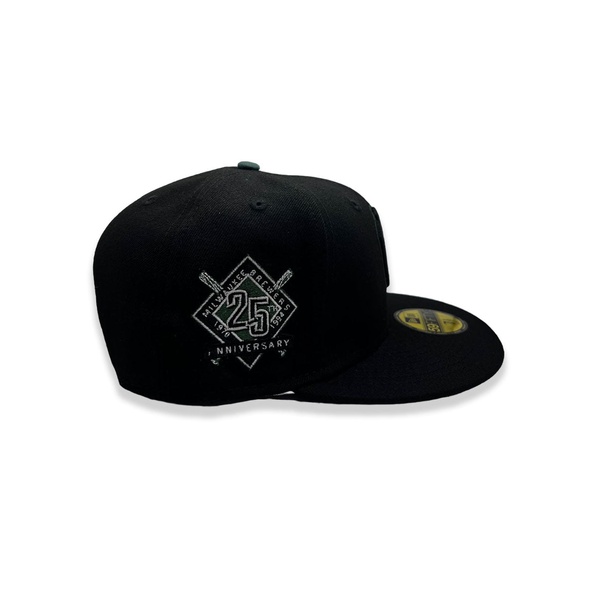 New Era Milwaukee Brewers 25th Anniversary Patch 59Fifty Fitted