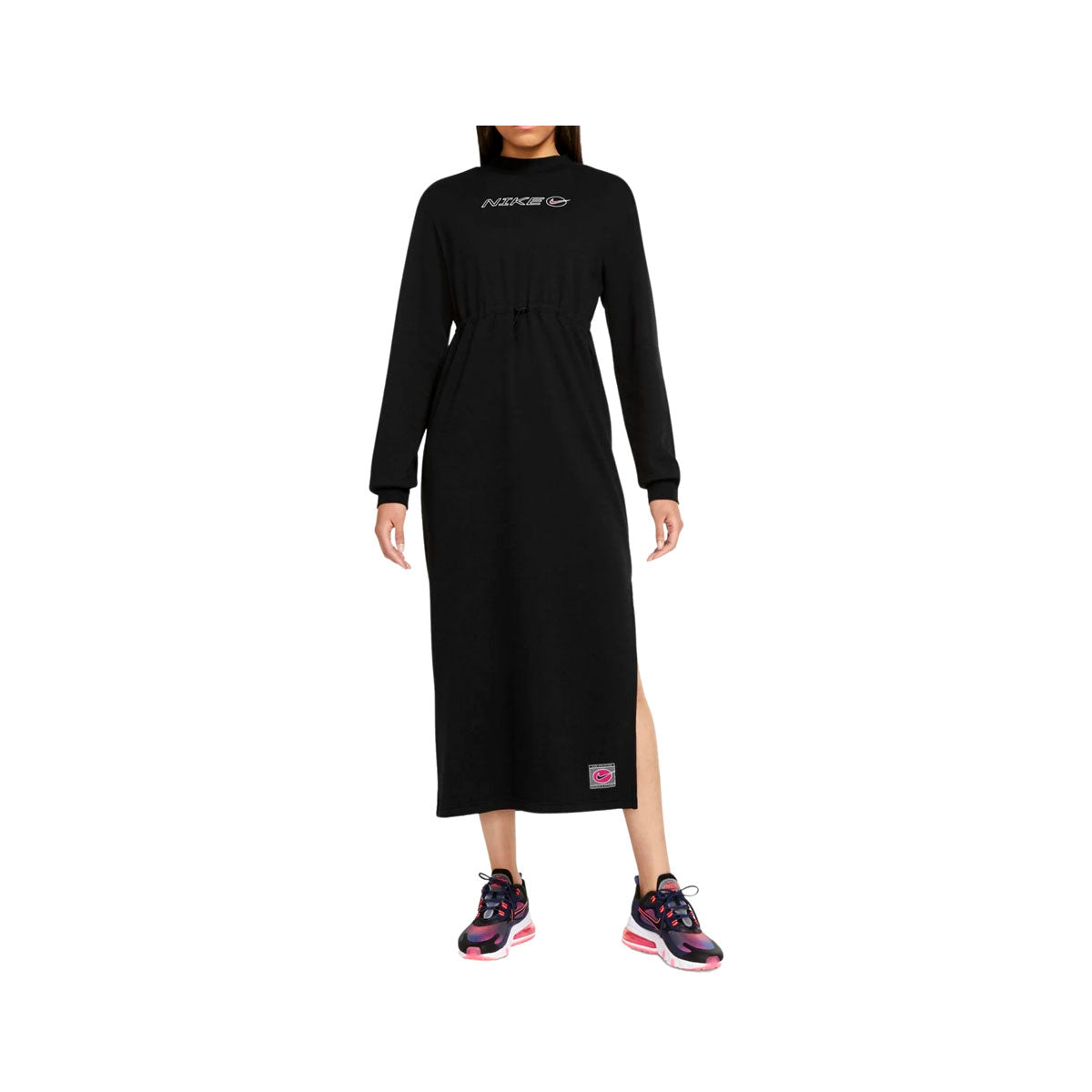 Nike Women's NSW Icon Clash Long-Sleeve Dress