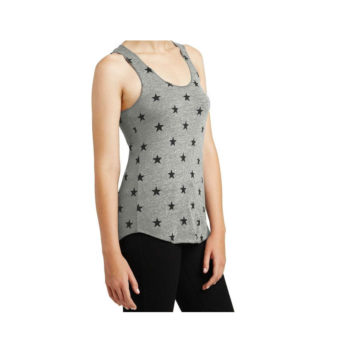Alternative Apparel Women's Printed Meegs Racer Tank