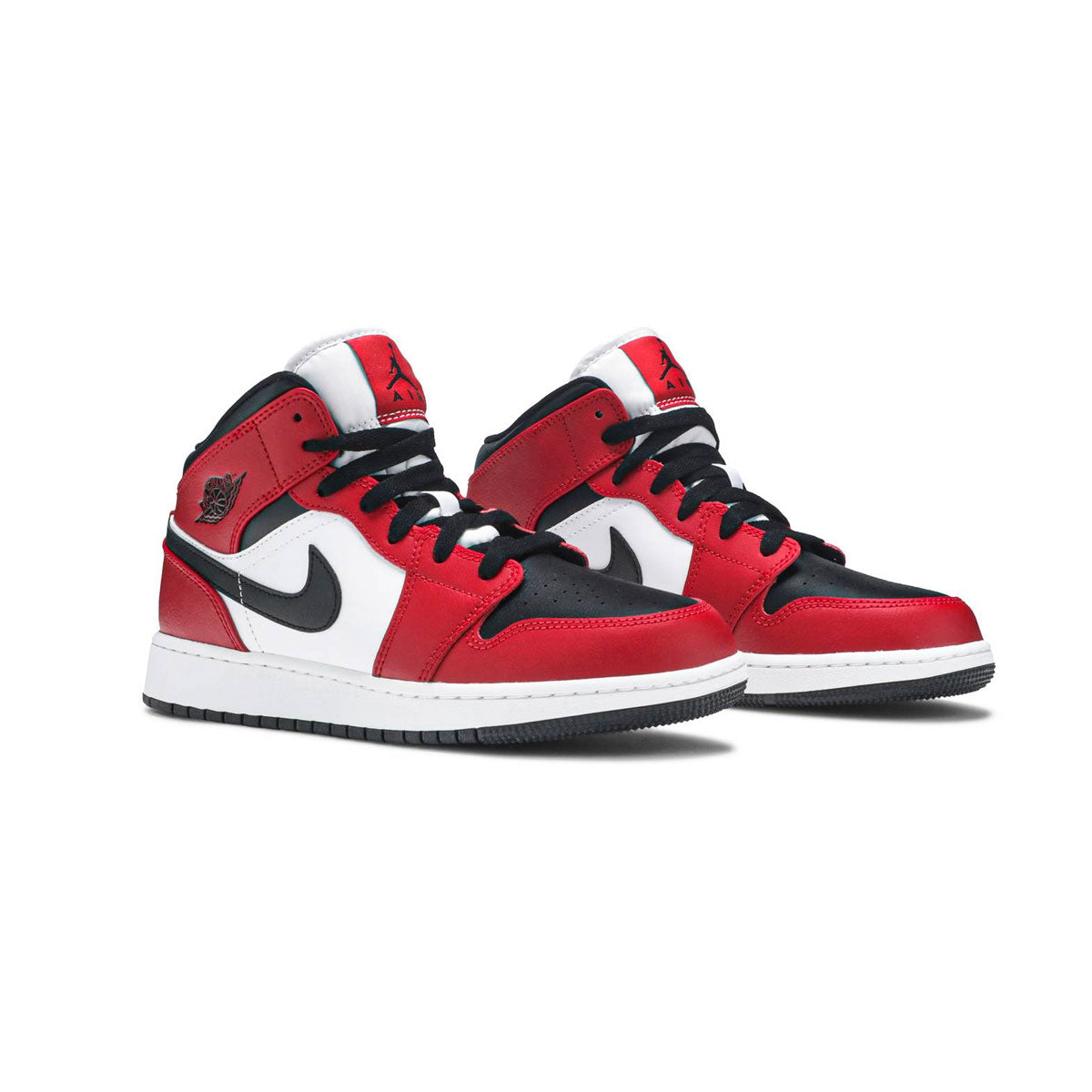 Air Jordan 1 Mid GS Chicago Black Toe