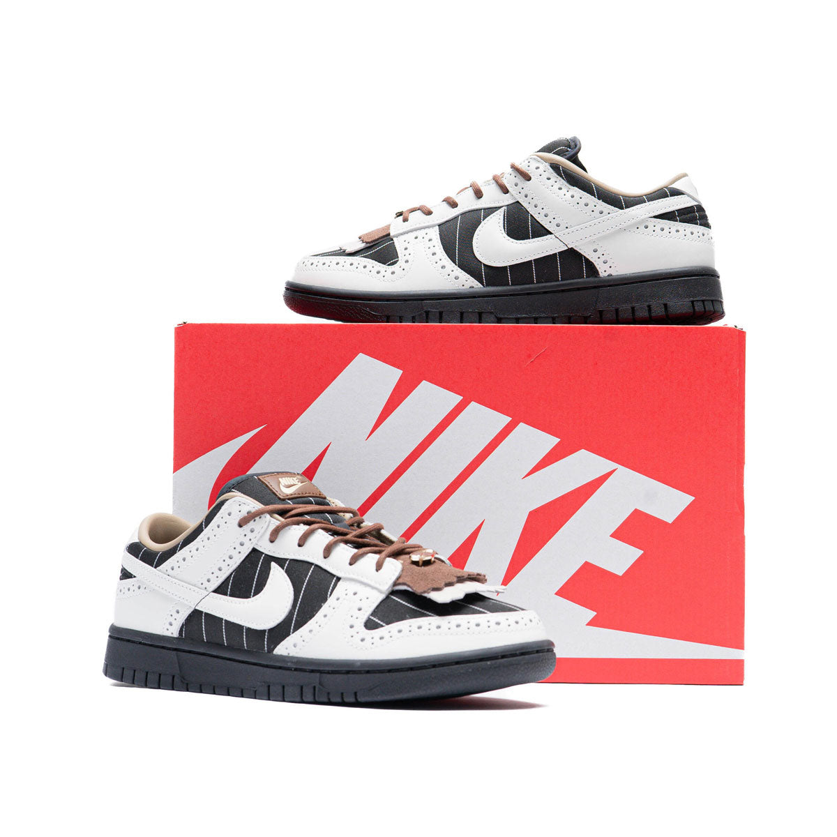 Nike Women's Dunk Low LX Brogue Pinstripe