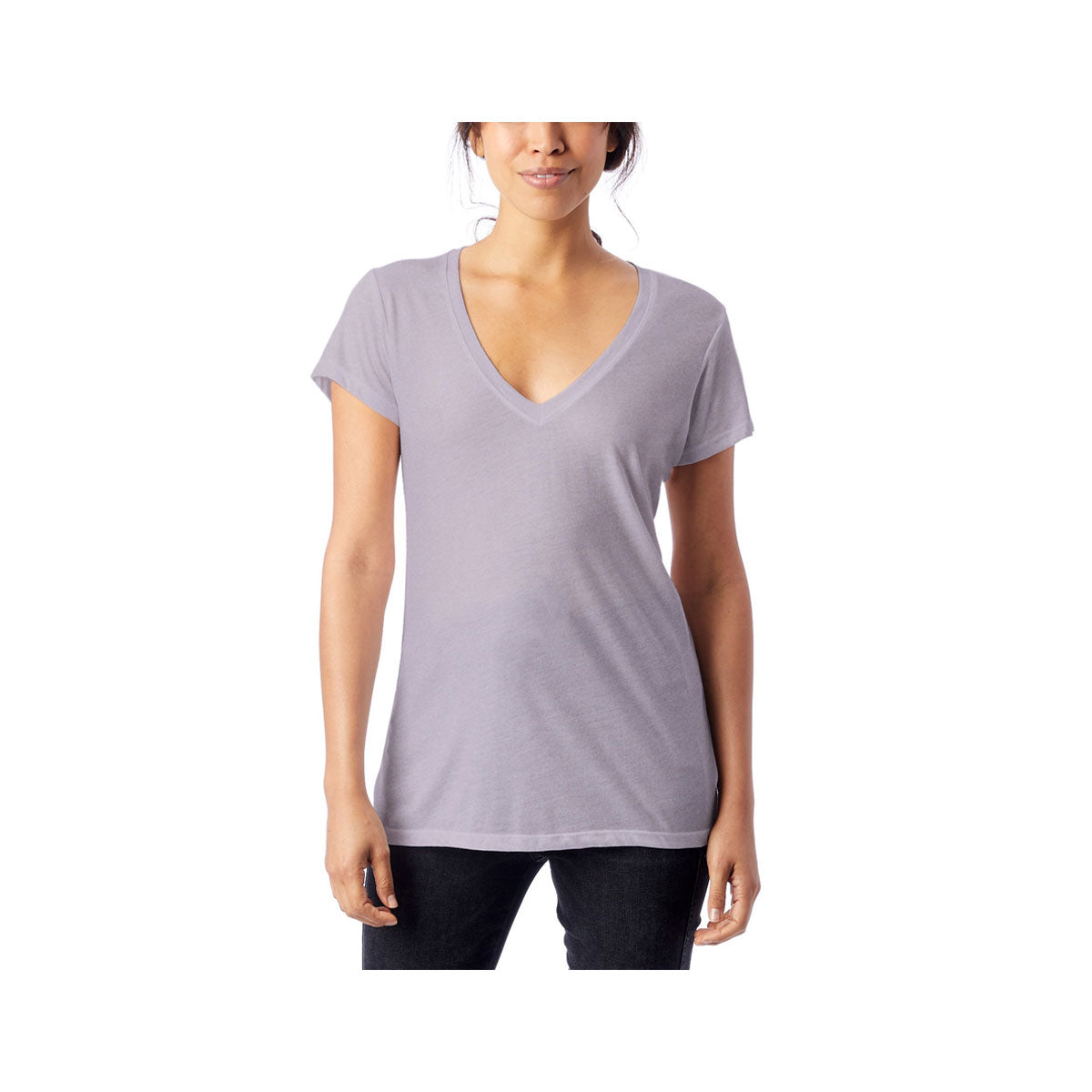 Alternative Apparel Women's Slinky V-Neck