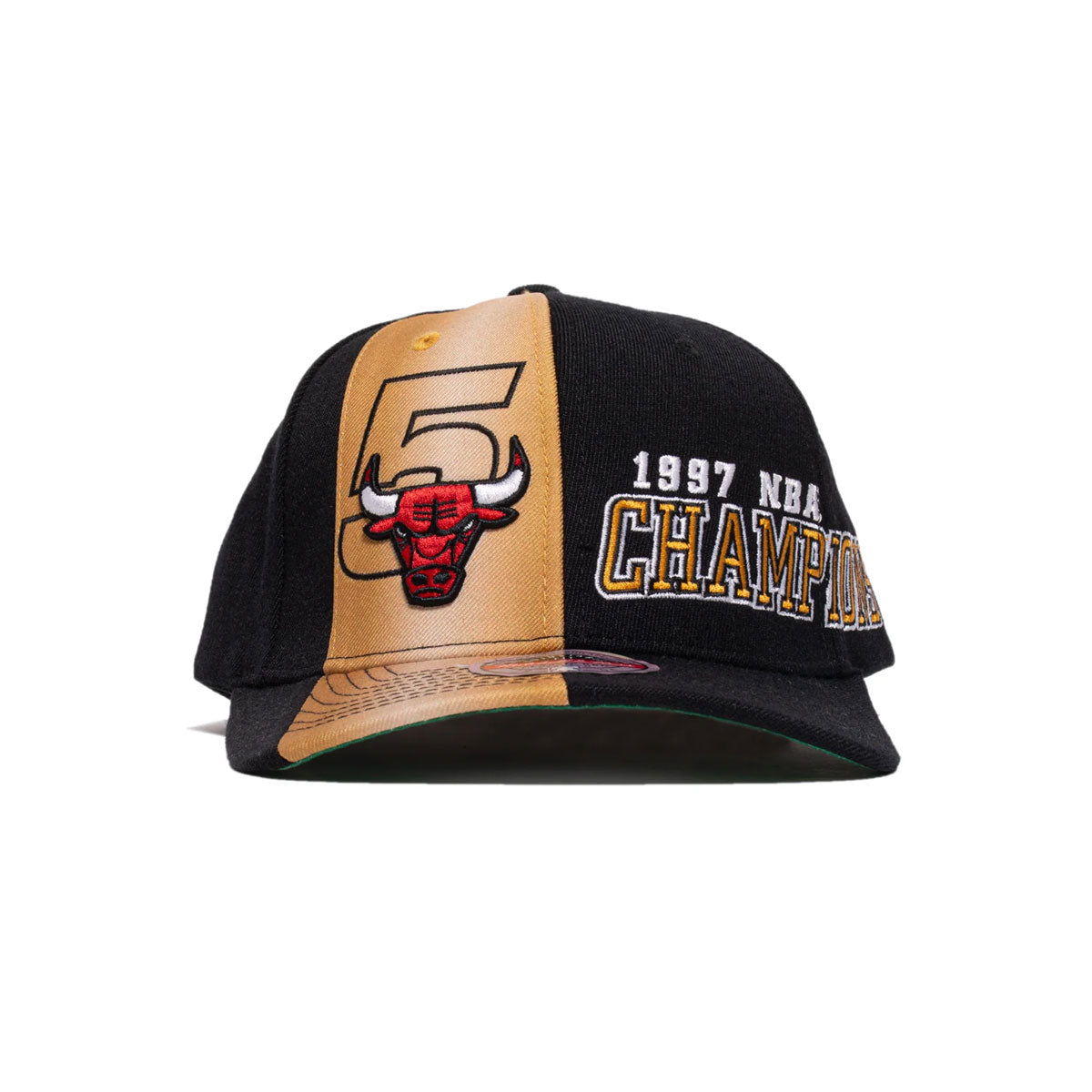 Mitchell & Ness Mens Chicago Bulls 97 Champs Stretch Snapback 'Black'