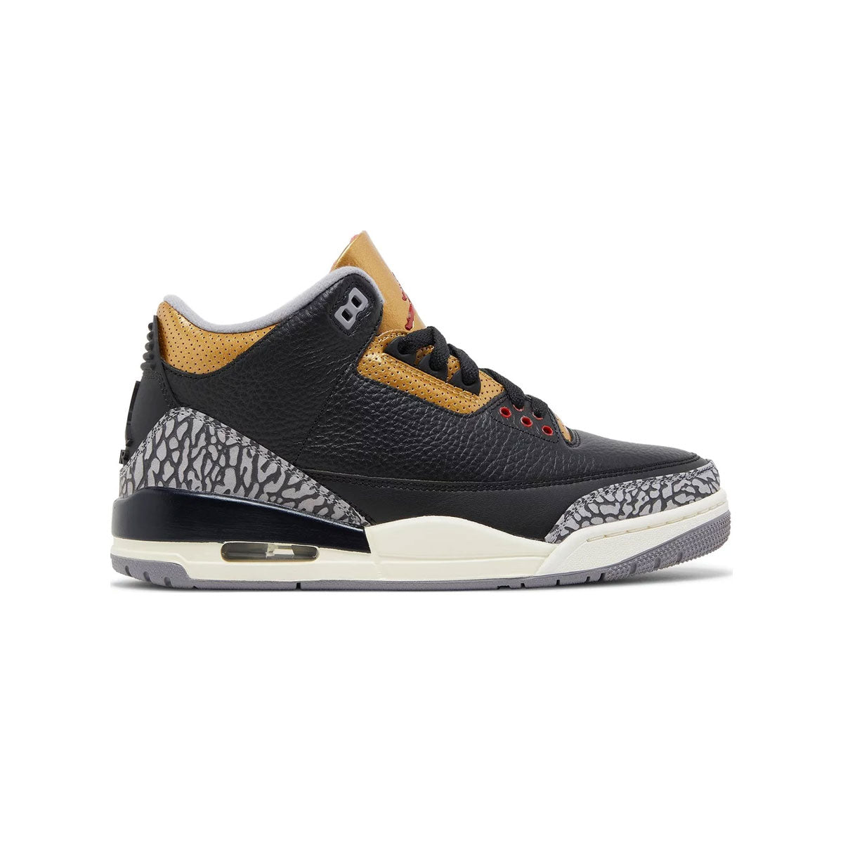 Air Jordan 3 Retro Black Cement Gold