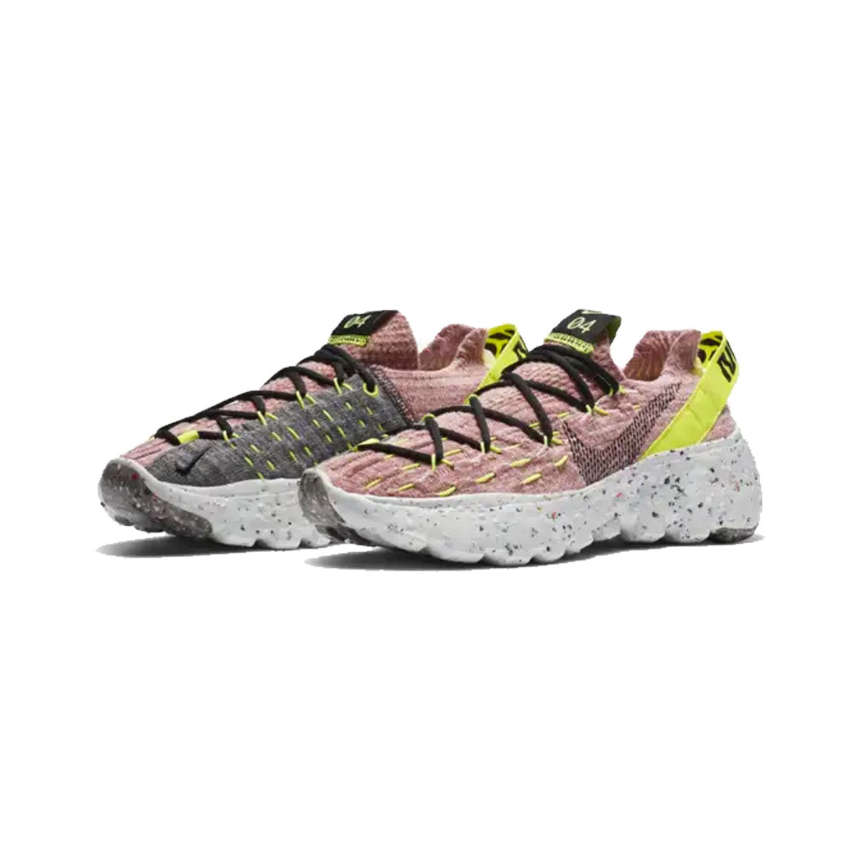 Nike Women's Space Hippie 04  Lemon Venom