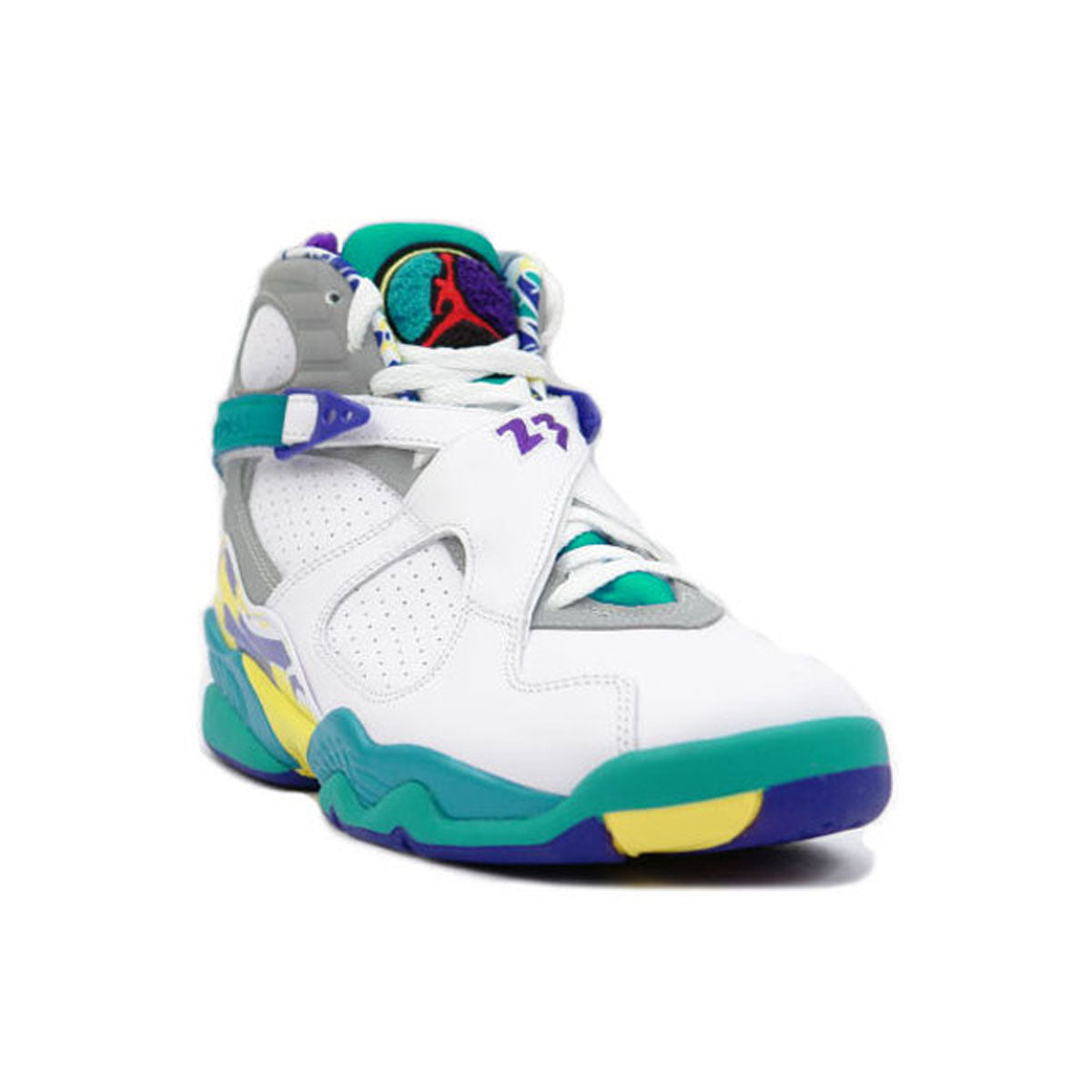 Air Jordan Women's 8 VIII Retro White Aqua - 2007 Release