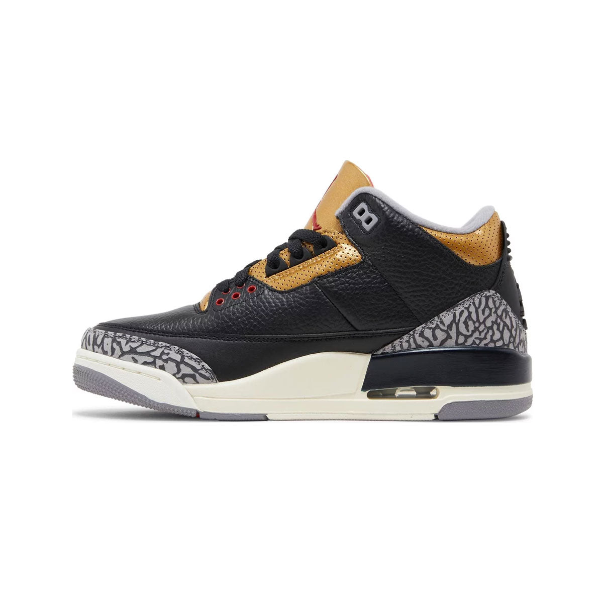 Air Jordan 3 Retro Black Cement Gold