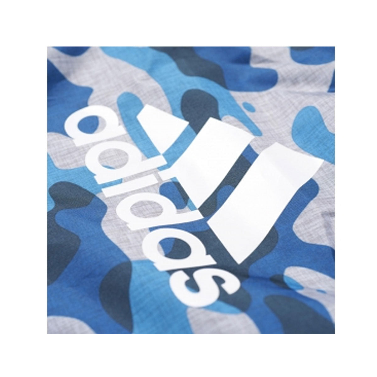 Adidas Originals Unisex White Mineral Blue Camouflage Training Gym Sack Backpack