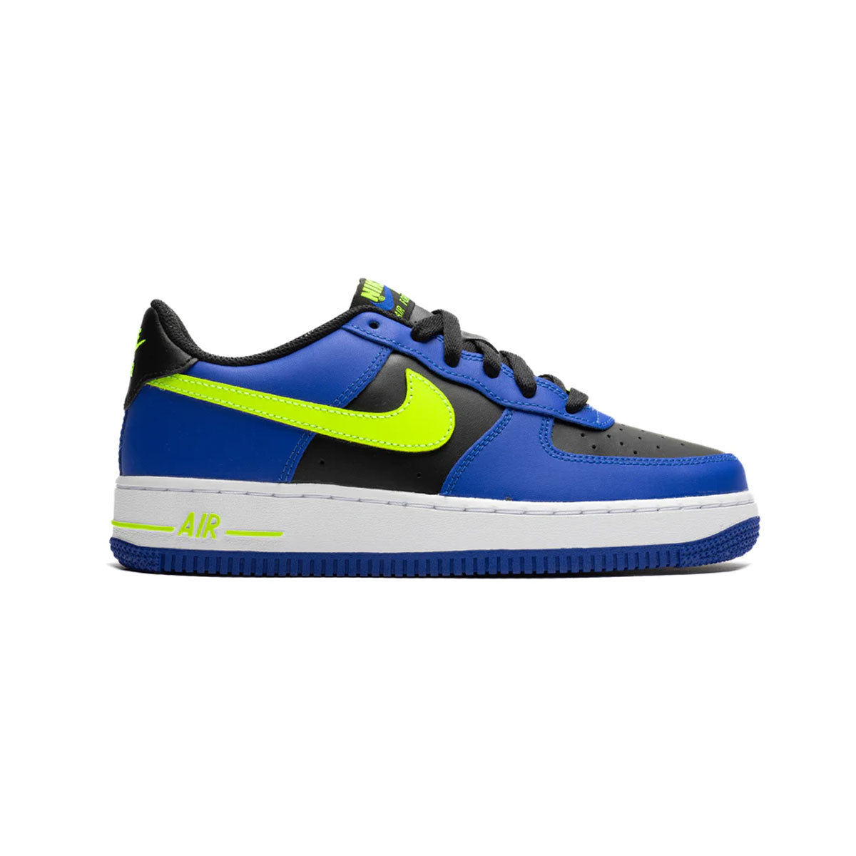 Nike Kid's Air Force 1 Low (GS) Blue Volt