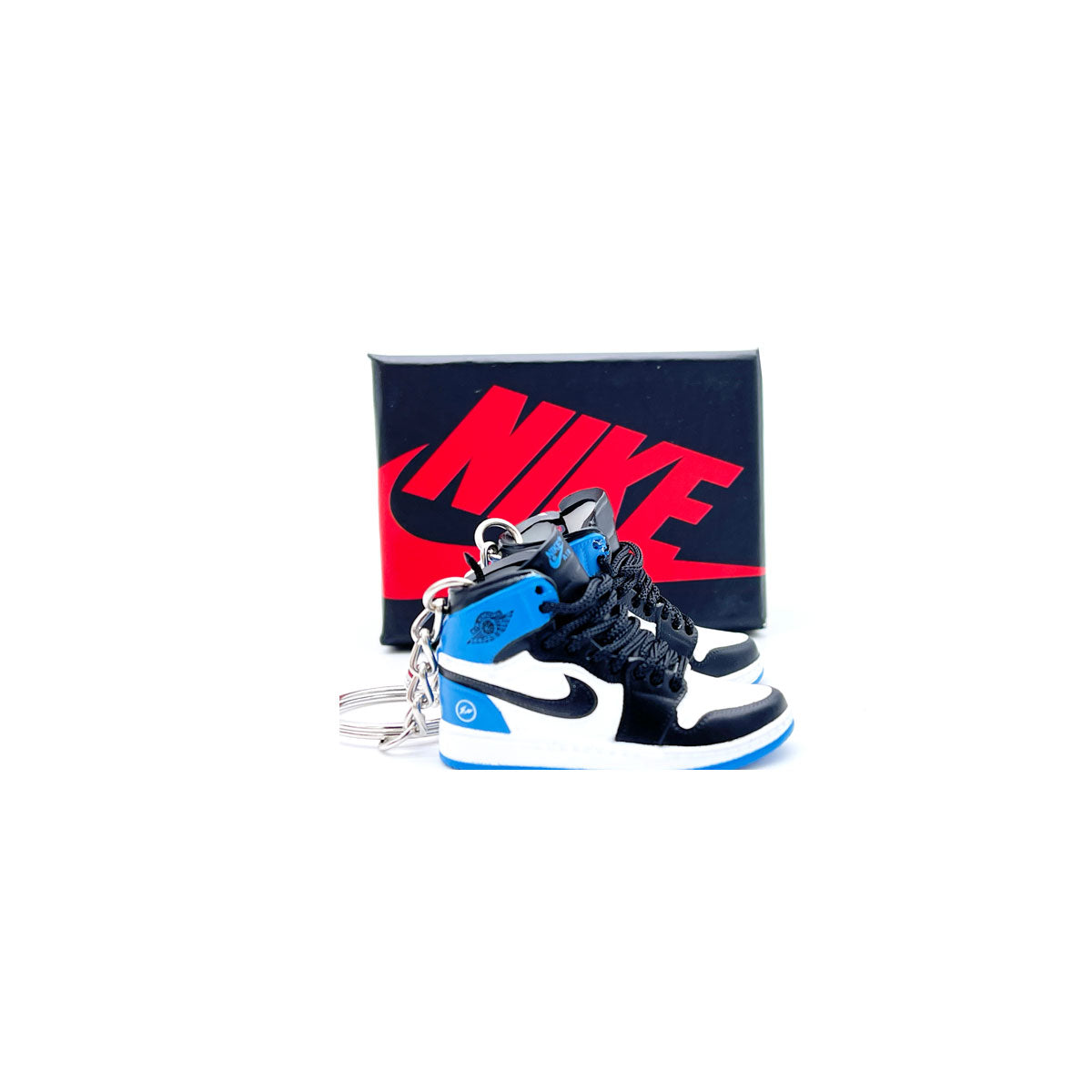 3D Sneaker Keychain- Air Jordan 1 High Fragments Pair