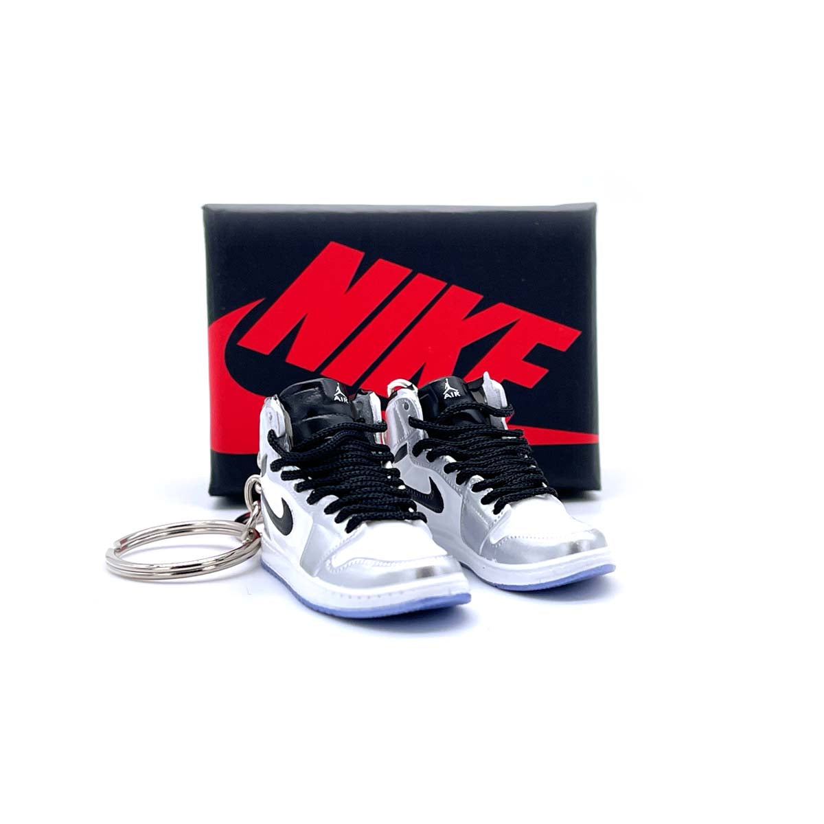 3D Sneaker Keychain- Air Jordan 1 High 'Think 16' Pair