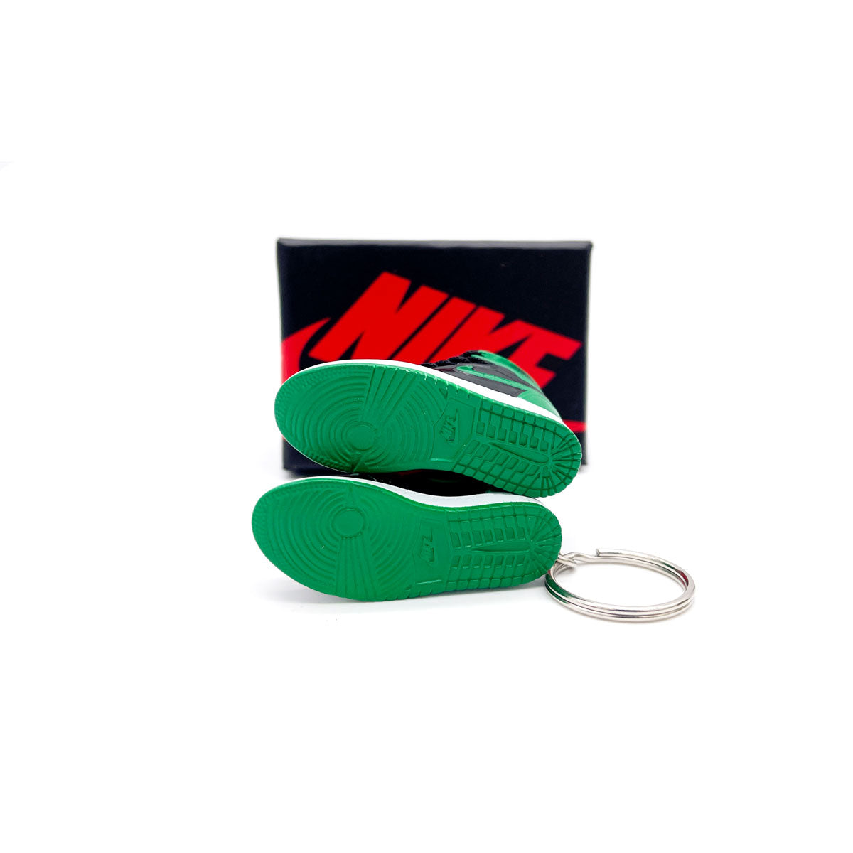 3D Sneaker Keychain- Air Jordan 1 Pine Green 2.0 Pair - KickzStore