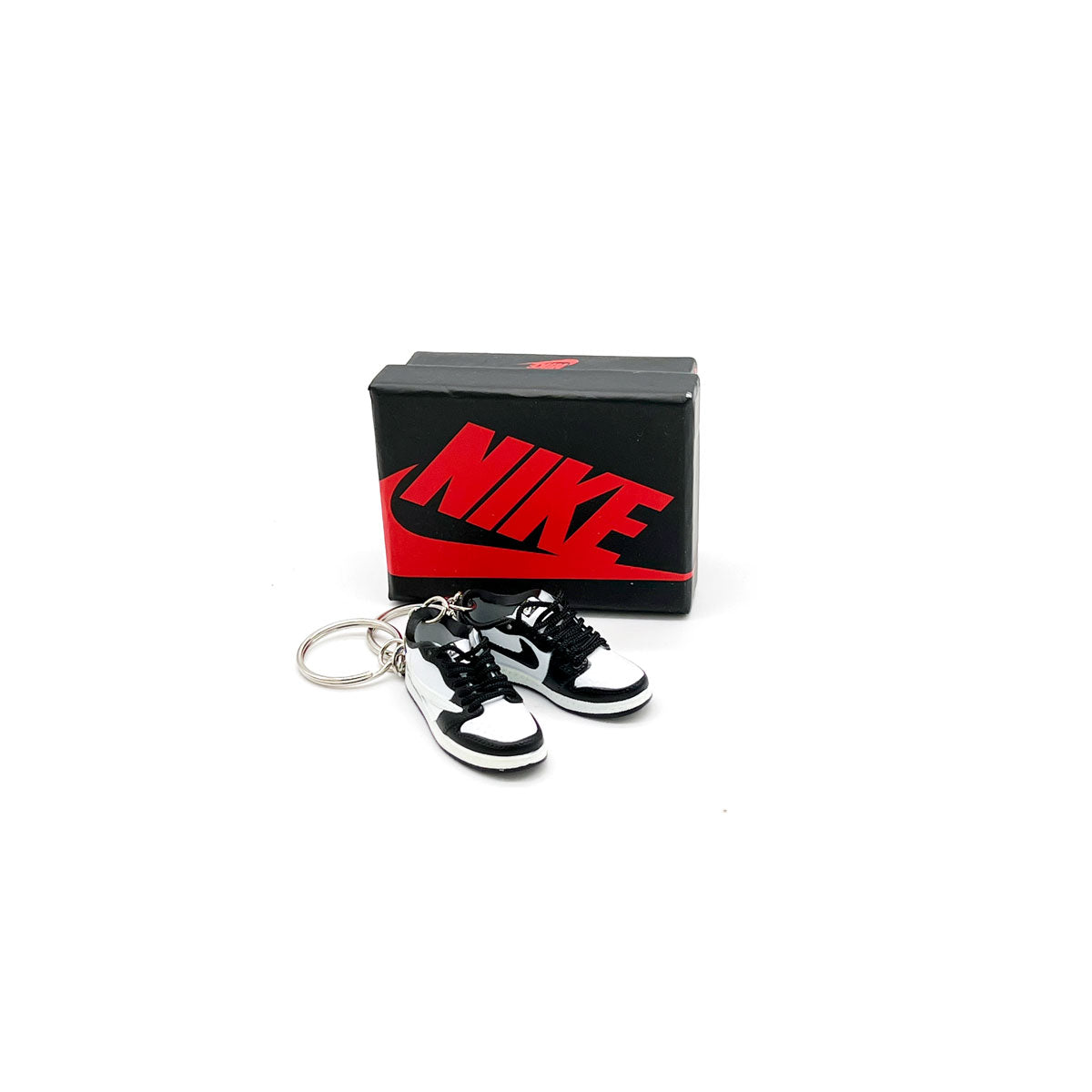 3D Sneaker Keychain- Air Jordan 1 Low Travis Scott Fragment Pair - KickzStore