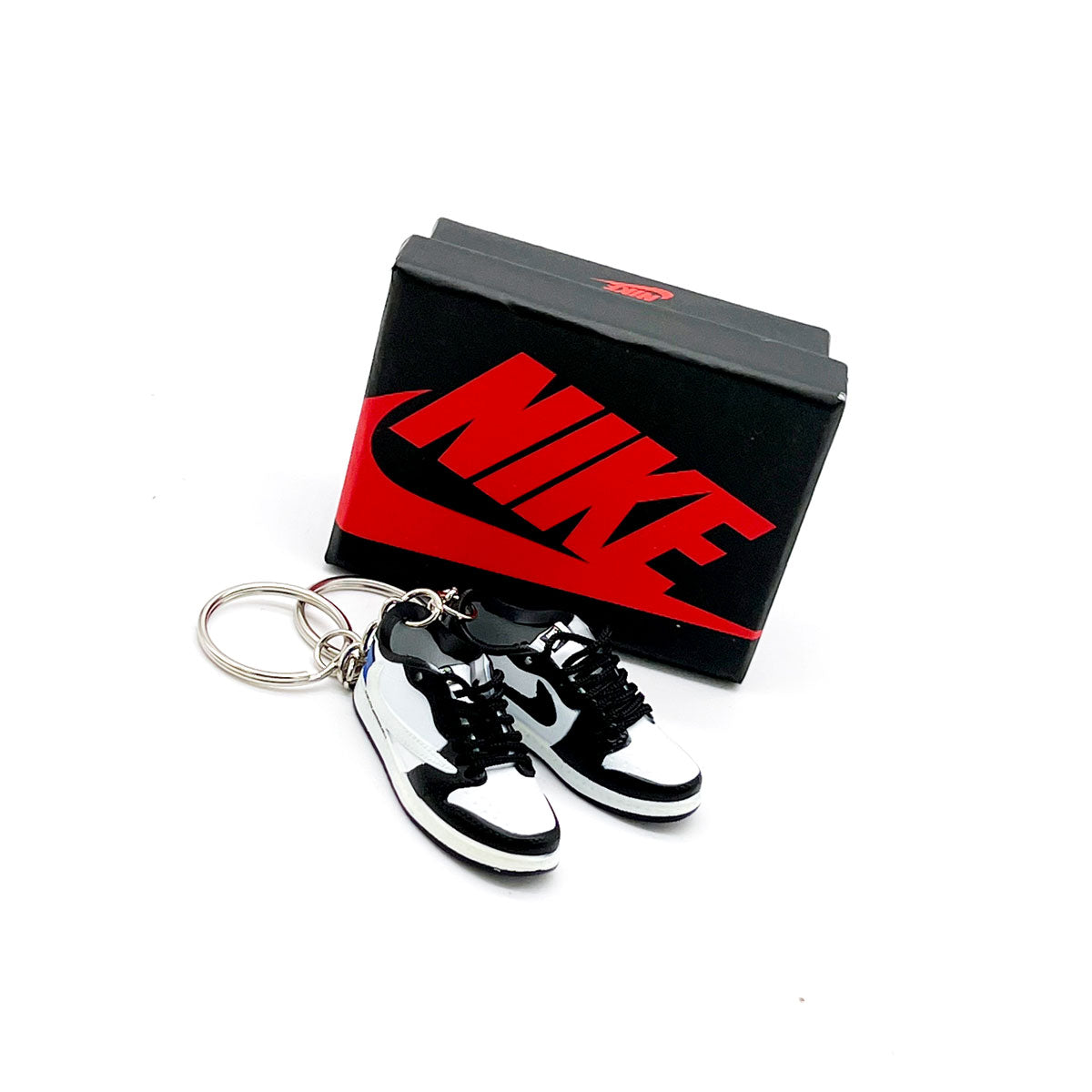 3D Sneaker Keychain- Air Jordan 1 Low Travis Scott Fragment Pair - KickzStore