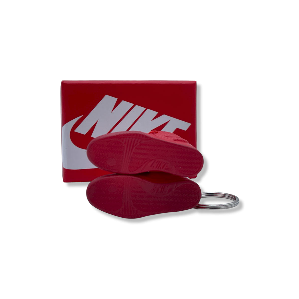 3D Sneaker Keychain- Nike Air Yeezy 2 Red October Pair