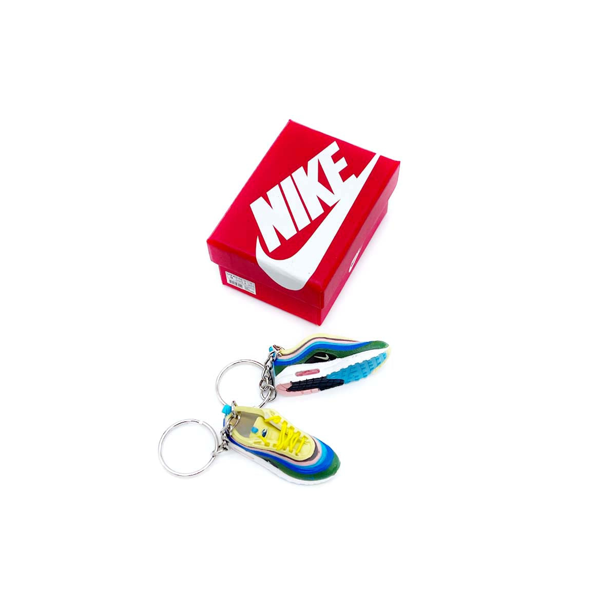 3D Sneaker Keychain- Air Max 97/1 Sean Wotherspoon Pair