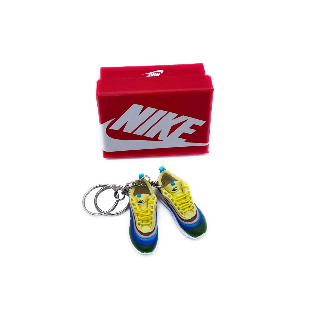 3D Sneaker Keychain- Air Max 97/1 Sean Wotherspoon Pair