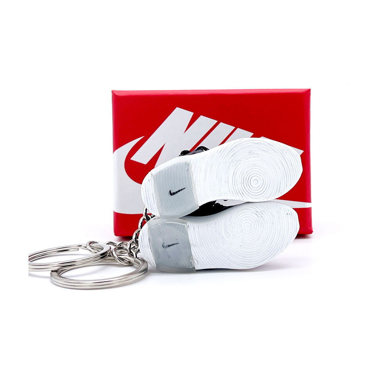 3D Sneaker Keychain- Nike Air Fear Of God 1 Black Pair