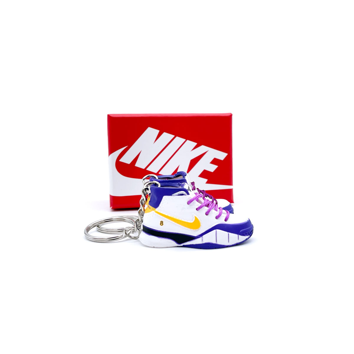 3D Sneaker Keychain - Nike Kobe 1 Protro Think 16  Pair