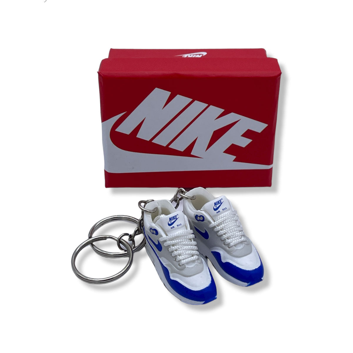 3D Sneaker Keychain- Air Max 1 Anniversary Royal Pair