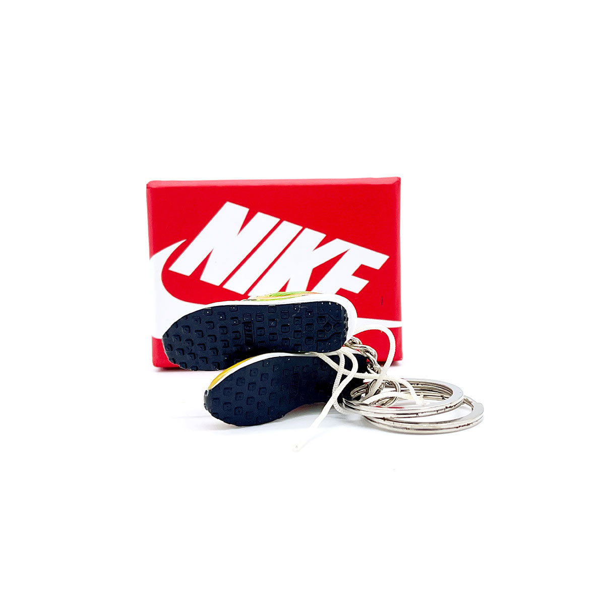 3D Sneaker Keychain- Nike LDWaffle Sacai Green Multi Pair